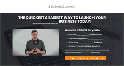 Desktop Screenshot of businesslaunch.com
